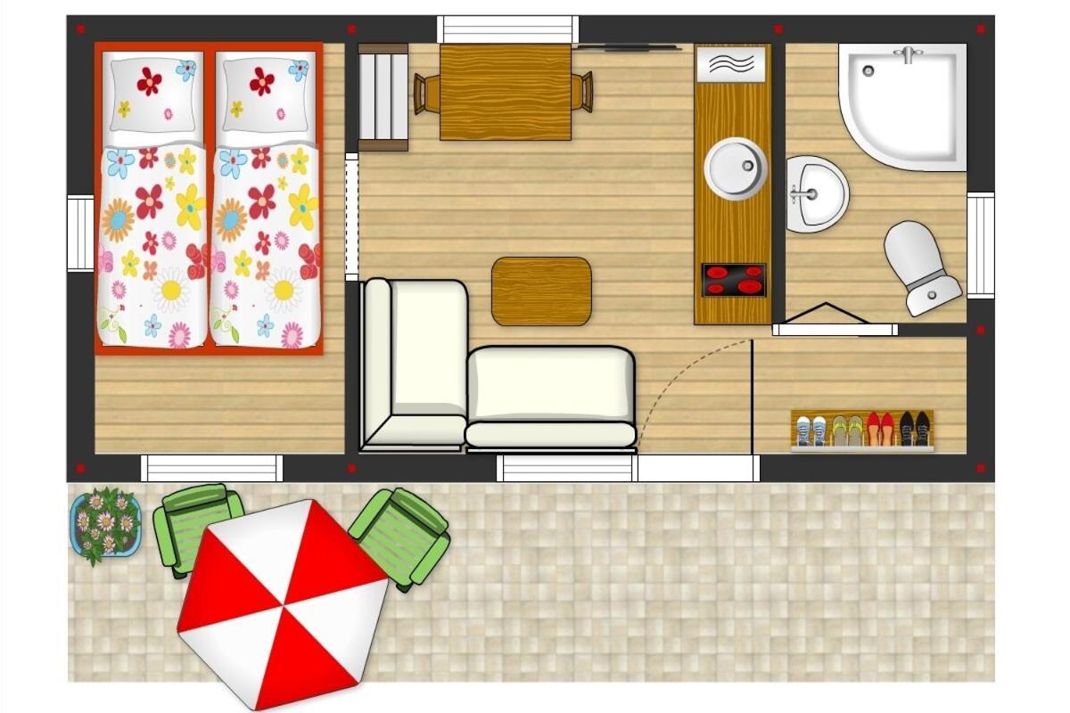Willa Tiny House Lavender Podturen Zewnętrze zdjęcie